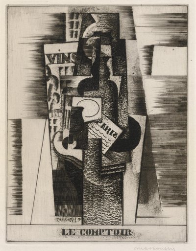 The Counter by Louis Marcoussis